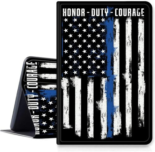 Honor Duty Schutzhülle für iPad Pro 27,9 cm (11 Zoll) (Modell 2024, 5. Generation), stoßfest, PU-Leder, klappbar, verstellbarer Ständer, mit automatischer Sleep/Wake-Funktion, für iPad Pro 5