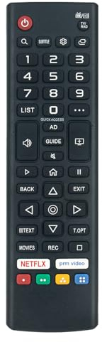 Fernbedienung Kompatibel mit INNO-HIT HD FHD UHD WebOS TV IH43FWB IH32WB2K | IH50UWB IH50UWB4 IH55UWB IH55UWB4 IH65UWB IH65UWB4