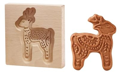 Holz-Keksformen Ausstechformen PläTzchenformen Cookie Cutter Backformen Holzbackform Diy Keks Pressstempel Formen Deko Hochzeit Party Ostern Weihnachten Verschiedene Spezifikationen (P)