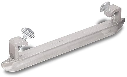 Marshalltown Nutfräsen Aufsatz für Bodenglätter, R 6 mm, W 19 mm, T 38 mm, Aluminium, Länge: 203 mm