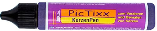 KREUL 49717 - Candle Pen, royalblau, 29 ml, Kerzenstift mit feiner Malspitze, Farbe mit Bienenwachs zum Verzieren & Bemalen von Kerzen