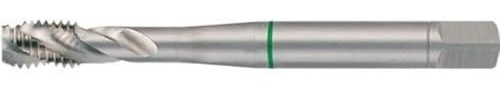 Ruko HSSE-Co 5 Machine Tap, DIN 371, Ground, Bright Finish, M 5 x 0.80 mm Nominal Thread Size, 70.0 mm Length, R234050E
