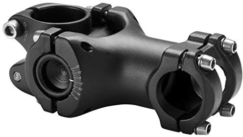 Humpert Unisex stilk Vorbau, Schwarz, L EU