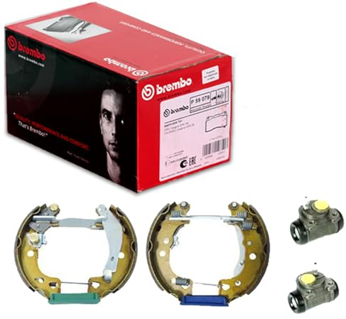 BREMBO Bremsbackensatz K61055 | Kompatibel mit: CITROËN SAXO, PEUGEOT 106 I, 106 II