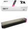 Eurotone 2X Toner kompatibel für Utax 3005 CI 3505 CI, Magenta M Patrone Alternative