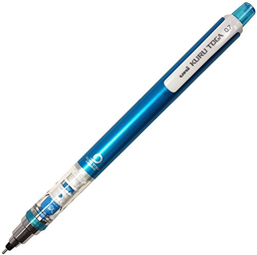 uni Druckbleistift Kurutoga Standard blau