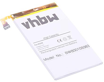 vhbw Li-ION Batterie 1600mAh (3.8V) pour téléphone Portable, Smartphone Motorola Razr I, M, M 201M, M 4G LTE. Remplace: EG30, SNN5916A.