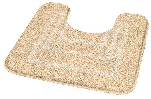 Kleine Wolke Charly Badteppich WC aus Polyacryl beige 50 x 50 cm