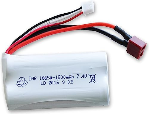 Amewi Modellbau-Akkupack (LiIon) 7.4 V 1500 mAh Zellen-Zahl: 2 Racingpack T-Stecksystem