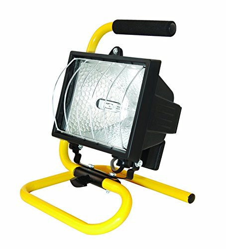 Unibos Portable 400W Halogen Work Light Floodlight Spot Lamp Garden Indoor Outdoor Powerful Light ALOGEN LAMP - (Bulb NOT Included)