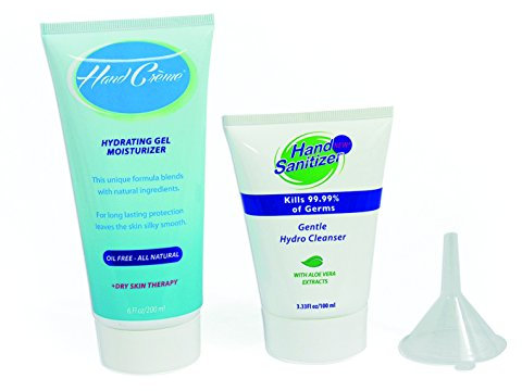 Forum Novelties 74089 Hand Creme and Sanitizer Flask Set, One Size