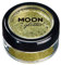 Agitadores de Brillo Fino por Moon Glitter – 100% Brillo Cosmético para la Cara, Cuerpo, Uñas, Cabello y Labios - 5g - Dorado