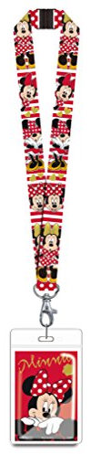 Minnie Mouse Red Polka Dot Lanyard