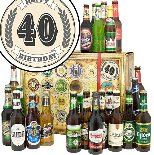 40. Geburtstag/Bier Paket Welt und DE / 60ter Geburtstag Geschenke/Adventskalender 2024 2025 Bier