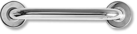 Rollafit Haltegriff Edelstahl poliert 30 cm für Bad, Dusche und WC inkl. Befestigungsmaterial