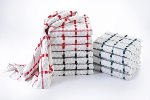 ARITRADERSLTD Extra Large Jumbo Kitchen Tea Towels 100% Cotton Soft Touch Dish Cloth Hotel Quality Professional Catering Grade Available in Pack of 3, 6, 9, 12 (Pack of 3)