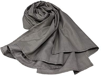 DefenderShield Unisex Emf 5th Generation Wireless Emission Strahlenschutz Abschirmung Einheitsgröße für Damen und Herren Schal, grau, One Size
