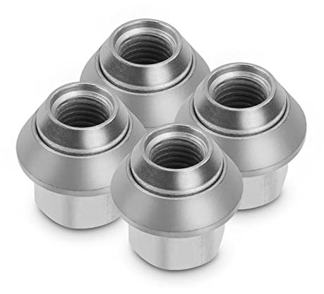 Frankberg 4x Radmutter Vorne Hinten Kompatibel mit C-Max Cougar Escort IV/V/VI Fiesta II/III/IV/V Focus Mondeo I/II/III Orion II/III Scorpio Sierra 1982-2013 91AB1K024AC