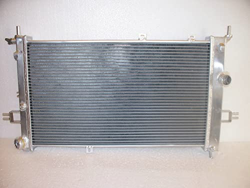 FSMOTO Radiador de aluminio para 1998-2004 O-pel Astra G MK4 Z20LET GSI SRI Coupe T98 y 1999-2005 Vaux-hall Zafira 2.0 Turbo