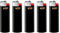 BIC J26 Maxi Lighter Mixed Colours and BIC Stand - Refillable, Lightweight and Reliable (Schwarz, 5)