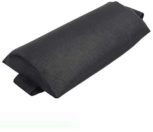 zalati Teslin Liegestuhlkissen, höhenverstellbar, für Outdoor-Möbel, Schwarz