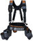 MELOTOUGH Ceinture à Outils Avec Bretelles, Sac et Pochette de Construction, Tablier Pour Charpentier et Électricien, Plate-forme de Suspension Robuste