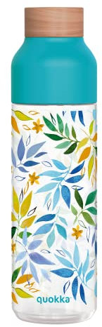 Quokka BOTELLA TRITAN ICE WATERCOLOR LEAVES 840 ML