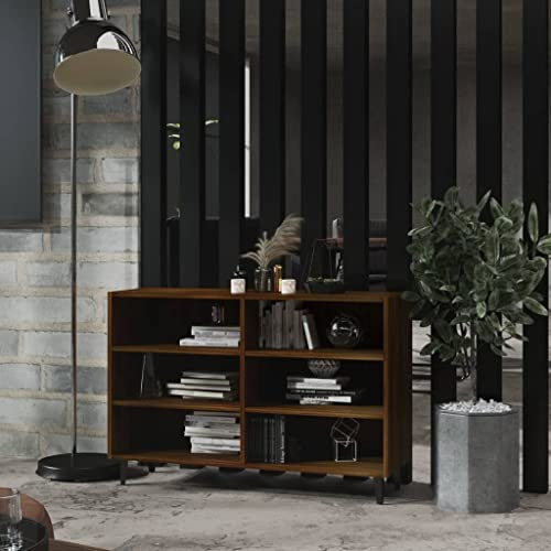 RAUGAJ Anrichte aus Eichenholz, 103,5 x 35 x 70 cm, Eichenholz, braun