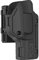 OMITAC Glock17 Holster für Glock17, 22, 31 Gen 1-4, Glock 17 Gen5 OWB Gürtelclip, verdeckte Rechtshänder, Rotationshalster, Schwarz