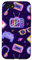 Hülle für iPhone SE (2020) / 7 / 8 Case Lila Retro Gaming Funky Gamer Vintage Videospiel