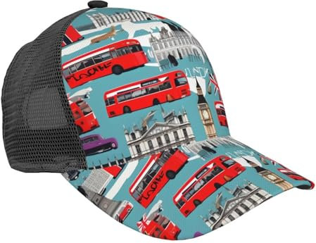 Schirmmütze Basecap Ich Mag London Baseball Cap Sport Baseballmütze Casual Baseballkappe Für Herren, Auf Reisen, Reisen