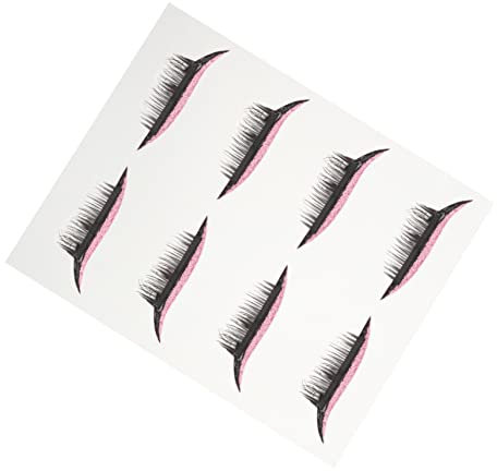 Healeved 4paires Autocollantes Pour Yeux Autocollants De Maquillage Eyeliner Et Faux Décalcomanies Brillantes Pour Agrandir Regard Accessoires De