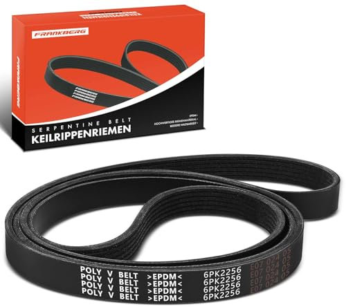 Frankberg 1x Keilrippenriemen Benzin/Diesel Kompatibel mit C-Klasse W203 C200 C220 C270 C-Klasse T-Model S203 C200 C220 C270 C-Klasse Coupe CL203 C200 C220 Replace# 0019938696