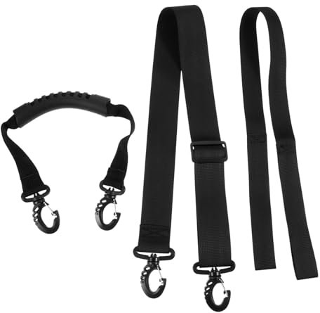 KOMBIUDA 3stücke Ski Snowboard Schuh Träger Aus Robustem Nylonmaterial Leicht Und Kompakt Zum Einfachen Transport Und Verstauen in Rucksack Oder Tasche Mit Handschlaufe Für Schneeschuhe