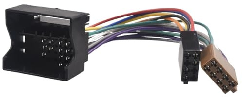 Faisceau de câbles stéréo Câble Adaptateur d'autoradio ISO Quadlock for VW, Polo, Bora, Golf V, Touran, Tiguan, Audi, A4, A5, A6
