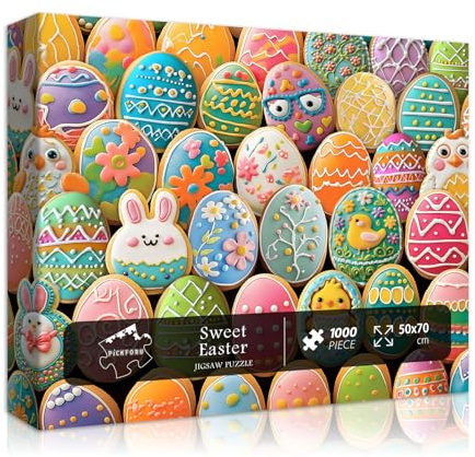Sweet Easter Jigsaw Puzzle 1000 Pieces for Adults