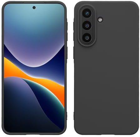 kwmobile Hülle für Samsung Galaxy A57 5G TPU Case - Handyhülle unterstützt kabelloses Laden, Flexible Schutzhülle, gummiertes Cover in Dunkelgrau