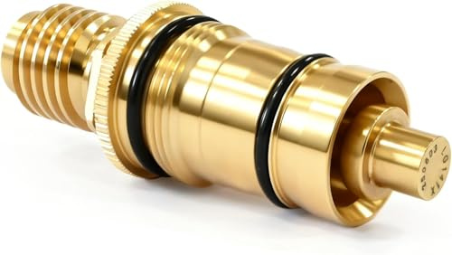 GR-47450000/47450 - Cartuccia termostatica da 1/2, compatibile con miscelatori doccia e vasca da bagno Grohtherm 1000/3000/Automatic 2000, con cursore in ottone per una maggiore durata