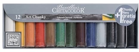 Cretacolor Art Chunky - Set 12+1 Papierwischer gratis