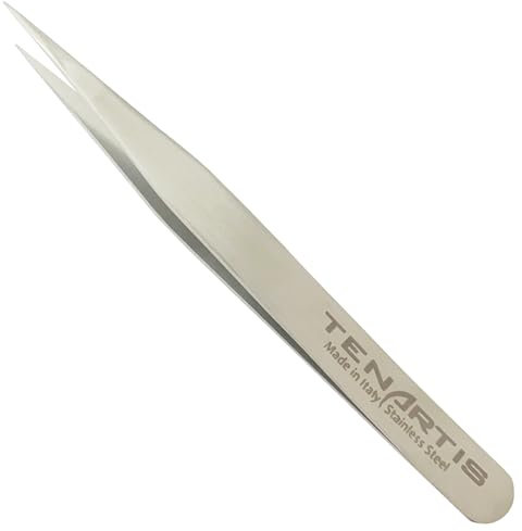 Pince à Épiler Mors Pointus Inox - Tenartis Fabriqué en Italie
