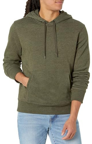 Amazon Essentials Herren Pullover-Sweatshirt Mit Kapuze, In Groß Und Schwer Erhältlich, Olivenheide, M