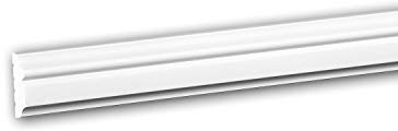 PRO[f]home® - Panel Moulding 651323 Dado Rail Decorative Moulding Frieze Moulding Neo-Classicism Style White 2 m Profhome