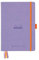 Rhodia 118578C Notizheft Goalbook (DIN A5, 14,8 x 21 cm, Dot, praktisch und trendige, mit festem Deckel, 90g weißes Papier, 120 Blatt) 1 Stück, Irisblau