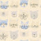 Moderne Tapeten Schöne Tapeten Tapeten-Trends Tapete Kinderzimmer Beige Crème Blau Grau Papiertapete Beige Crème Blau Grau | Tapeten online kaufen