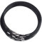 UNICRAFTALE 80pcs 44.45cm Schwarz Draht Halskette Edelstahl Draht Halskette Choker Halskette Mit Messing Schraubverschluss Draht Halskette Cord DIY Schmuckherstellung, 14.5 mm Durchmesser