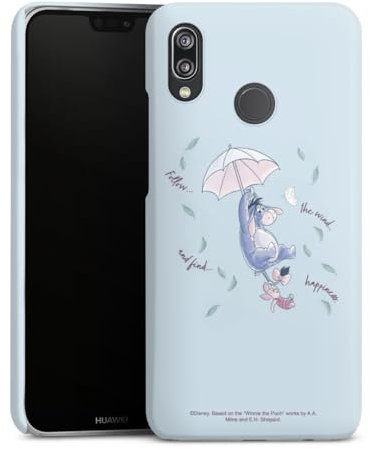 Premium Case kompatibel mit Huawei P20 Lite Smartphone Handyhülle Schutzhülle matt Disney Winnie Puuh I-Aah Offizielles Lizenzprodukt