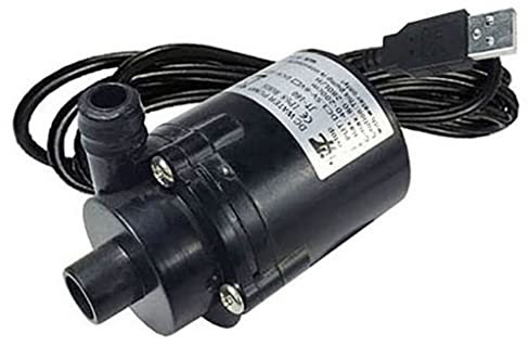 WANGCL JT-160A Non-Clogging Submersible Pump, Mini Brushless Water Pump, DC6-12, 280L/H, Black