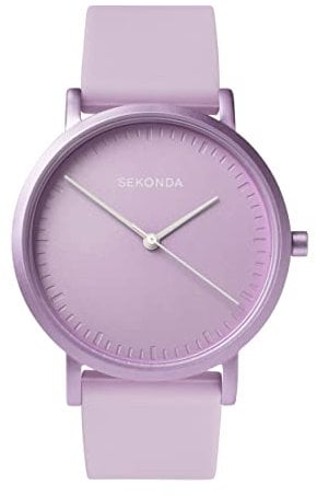 Sekonda Damen analog Japanisch Quarz Uhr mit Silikon Armband 40403