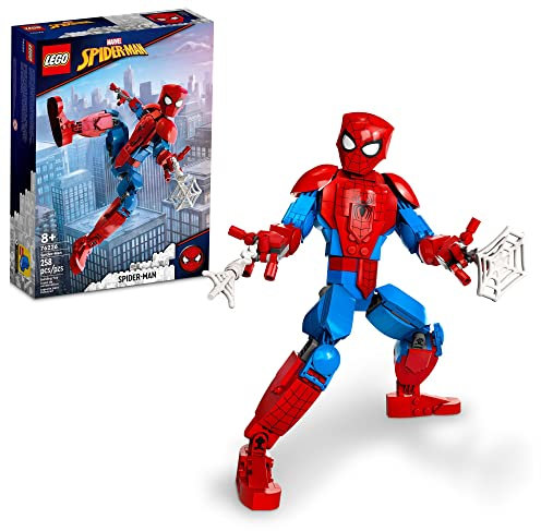 LEGO Marvel Spider-Man 76226 Gebäudespielzeug - Fully Articulated Action Figure, Superheld Film Inspiriertes Set mit Web-Elementen, Sammelmodell für Jungen, Mädchen, Kinder und Kinder Ages 8+