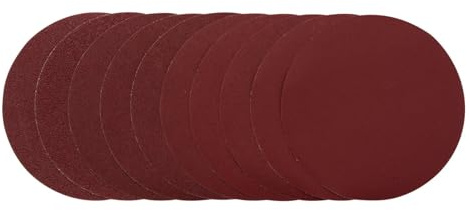 Draper 10364 Sanding Discs, 200mm, Assorted Grit (Pack of 10)